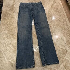 Tommy Hilfiger Men's Dark Blue Bootcut Jeans